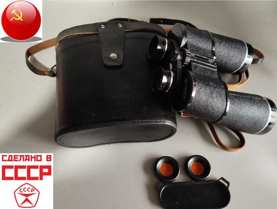 ТОП Съветски Бинокъл БПЦ 10 х 50 --TENTO--MADE IN СССР