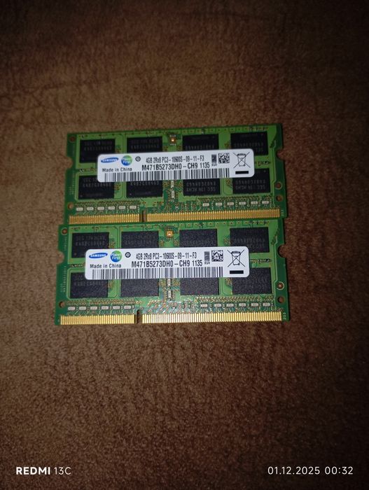 Ram 4gb Samsung ddr non-ecc 35 lei preț pe bucată