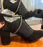 Pantofi damă  stil gheată