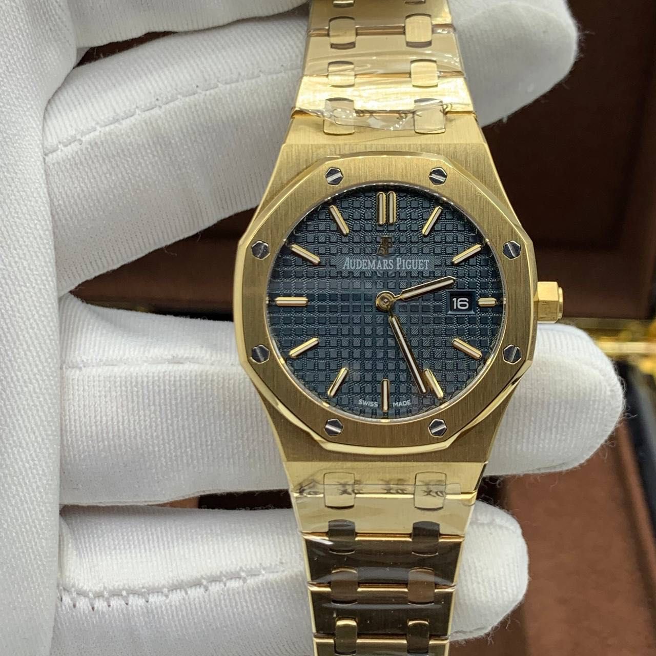 AP Royal Oak Slim Lady Gold 750