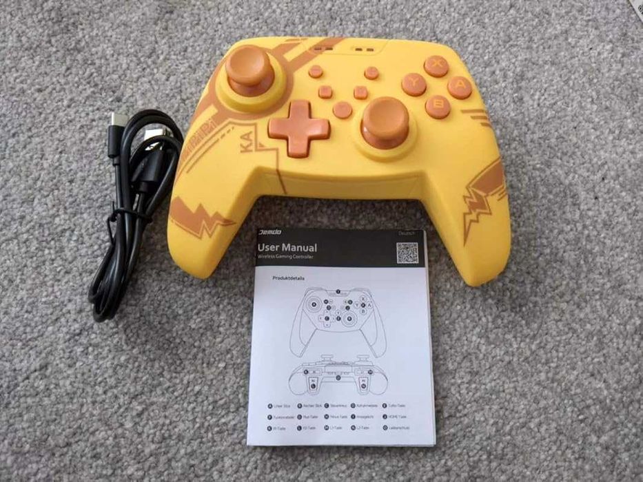 Нов Безжичен контролер за Switch/PC/Android с TURBO и Hall джойстик