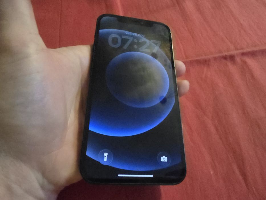 -Iphone 12, Nou, 128Gb, 4Ram, bat: 100%, Negru, ireprosabil, stare per