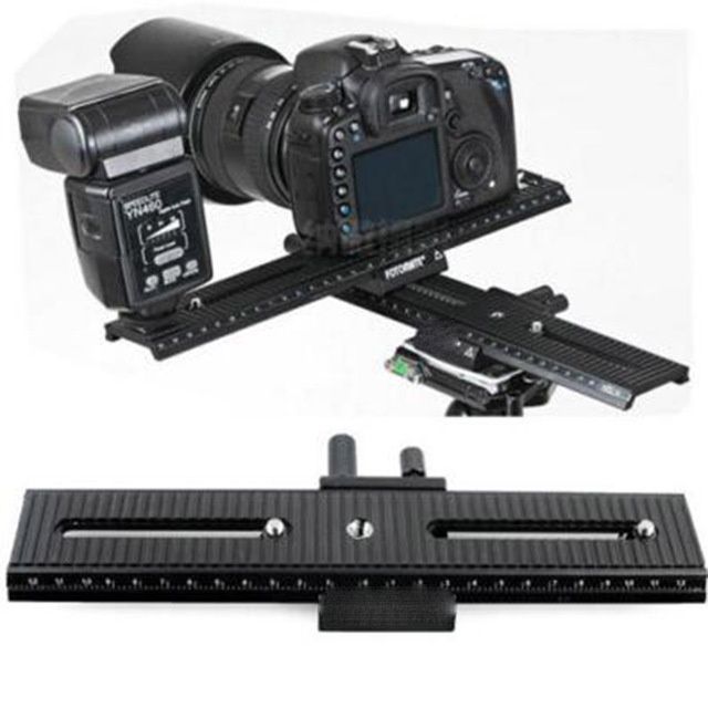 Fotomate LP-02/ LP-03 2 Way 200mm Range Macro Focus Rail Slider Tripod