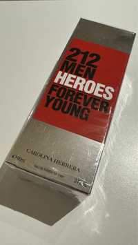 Оригинален мъжки парфюм на Carolina Herrera 212 HEROES