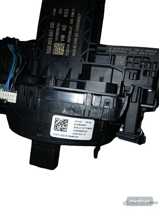 Spirala/bobina airbag (inel SRS) VOLKSWAGEN GOLF 7 2012 - > 5Q0953549F
