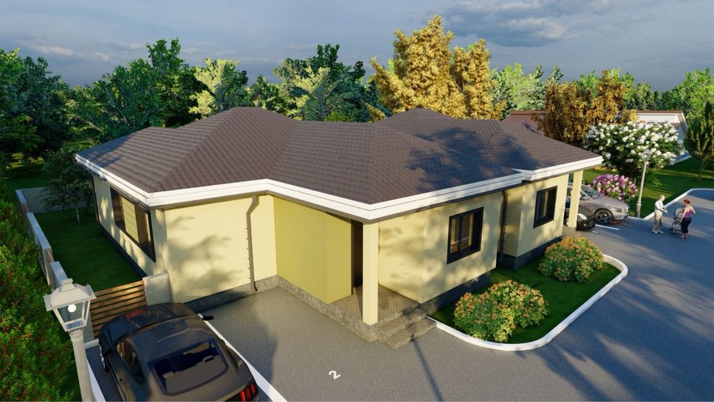 Duplex Parter+Pod, Giroc, toate utilitățile, la asfalt
