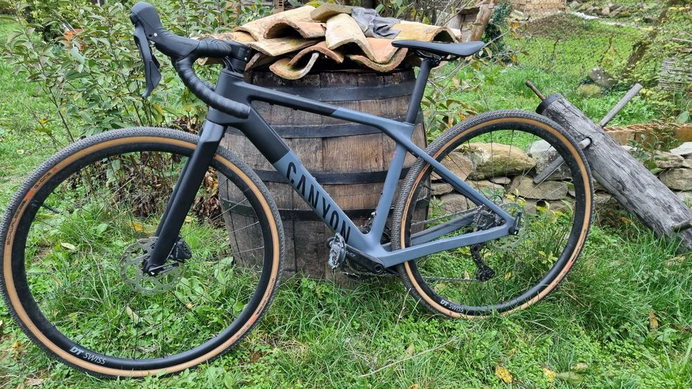 Карбонов Гравел  canyon Grail скорости  2×12  lsize 2×s