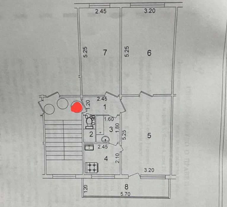 Куйлюк Массив 2 (31- школа) 3/3/4