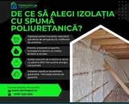 Izolatii cu spuma poliuretanica, izolatii termo fono hidroizolatie BV