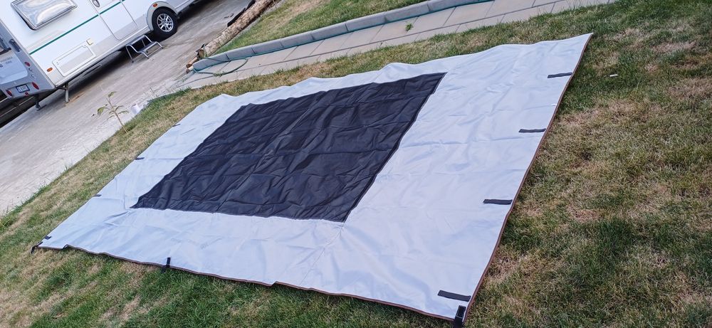 Copertina umbrire/umbrar marchiza rulota/autorulota/cort 4X2.2m