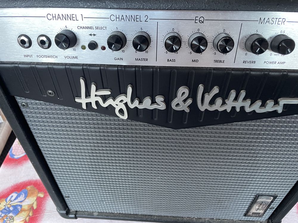 Amplificator Pe lămpi Chitara tube 20 Hughes&Kettner