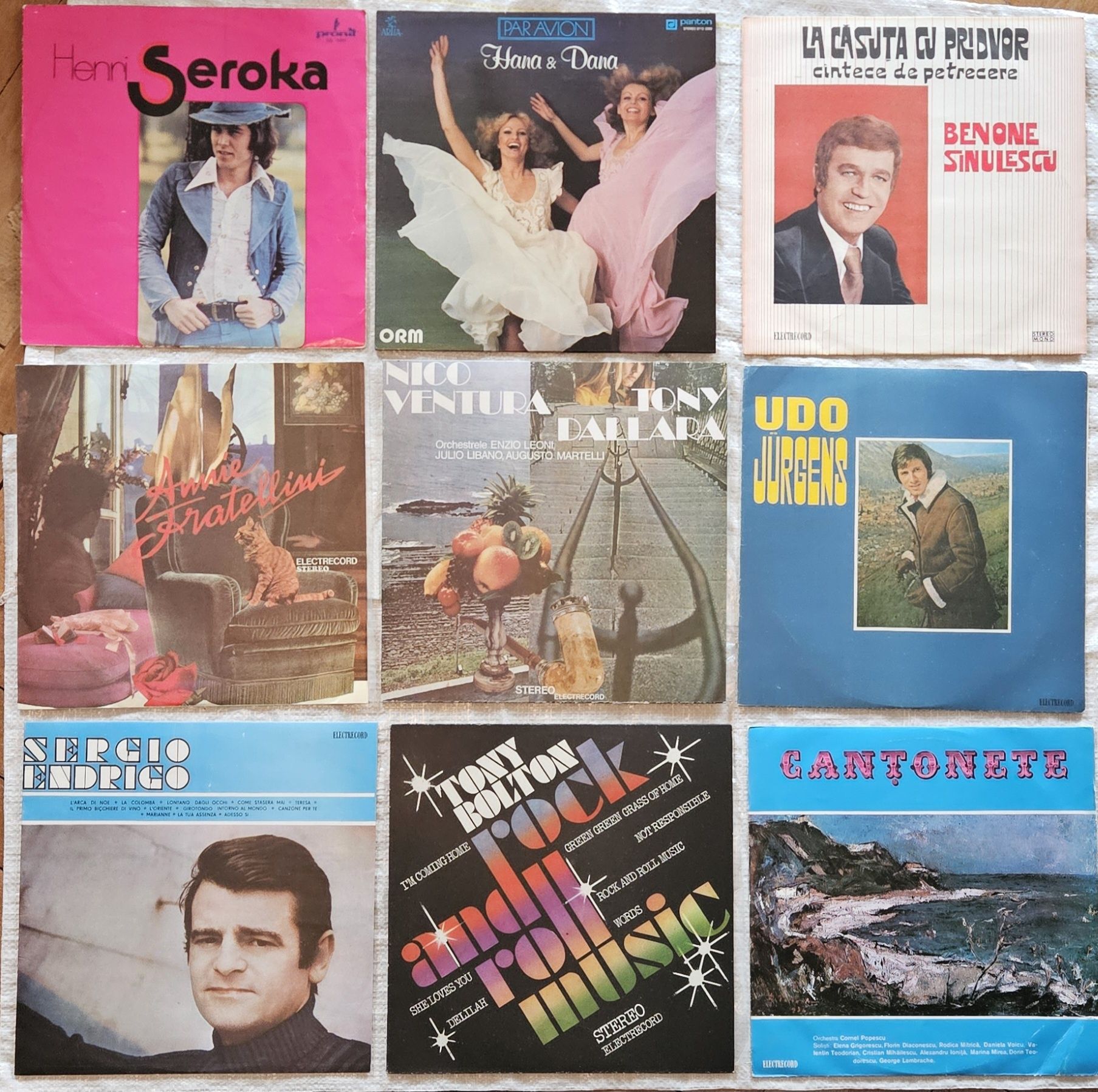 Viniluri cu muzică veche
