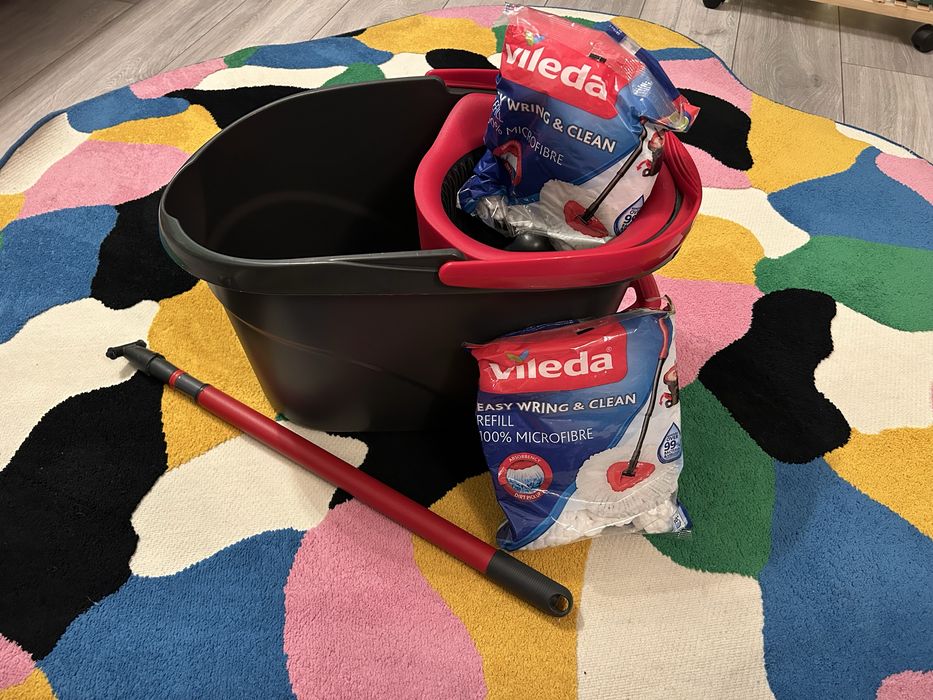 Vileda Mop Turbo – въртящ се моп с кофа
