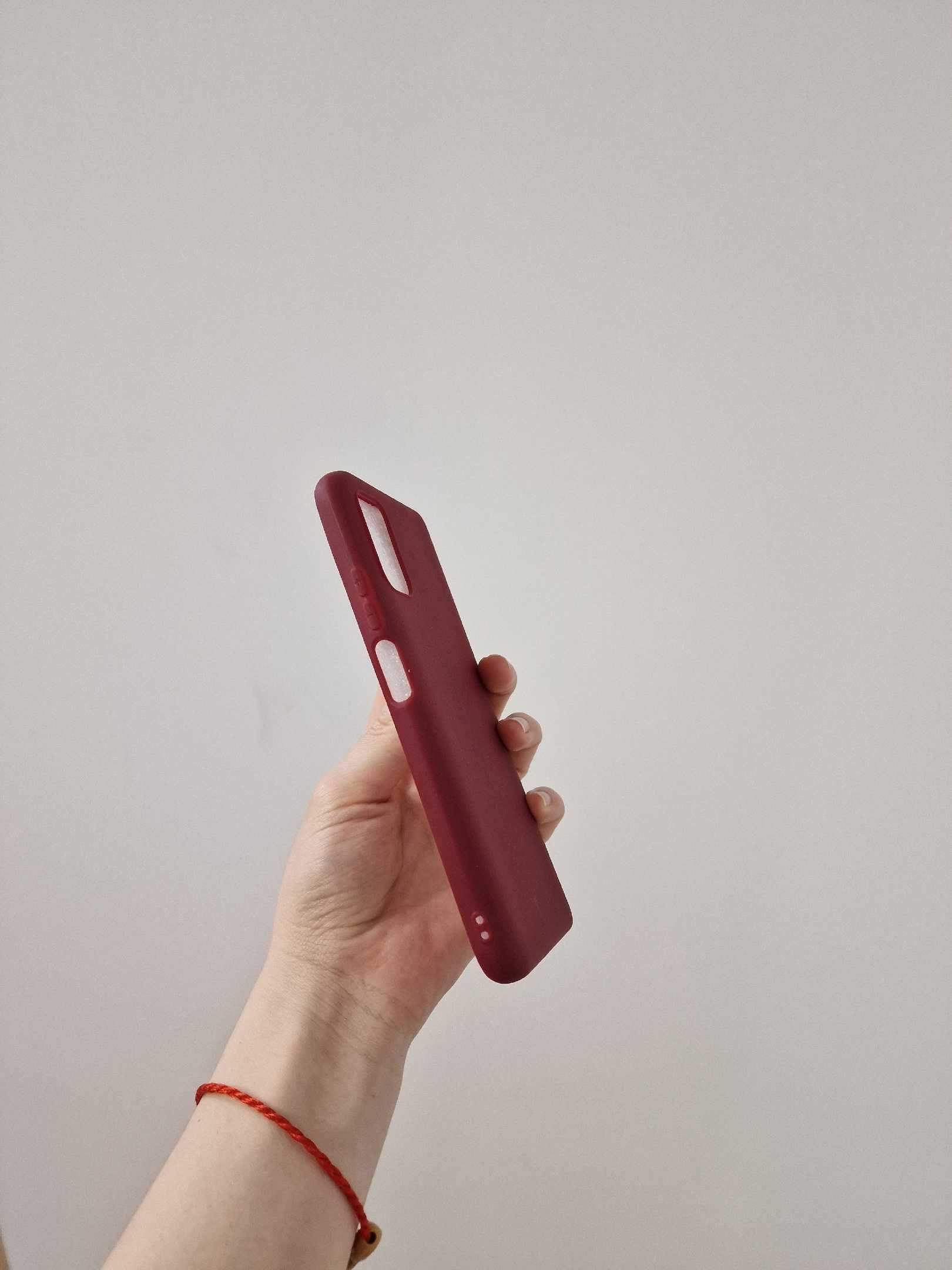 Продам чехол для телефона Redmi Note 10S TPU Бордовый | НОВЫЙ