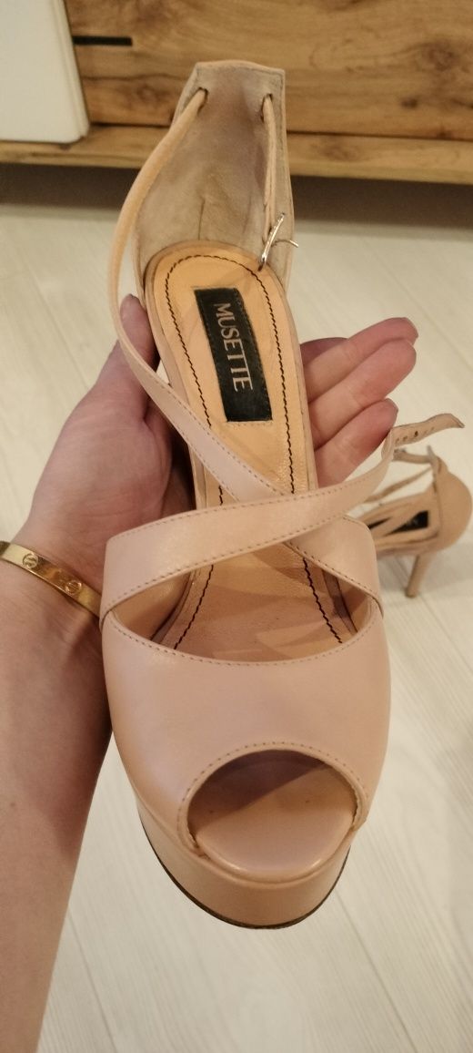Sandale Musette Bej