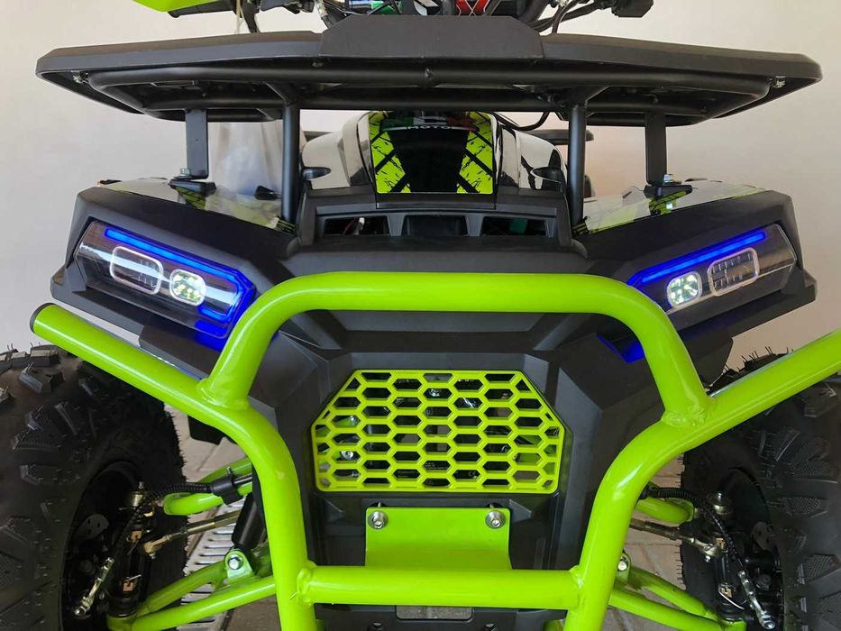 Atv NCX Angry 8" 125cc 4T benzina negru/verde
