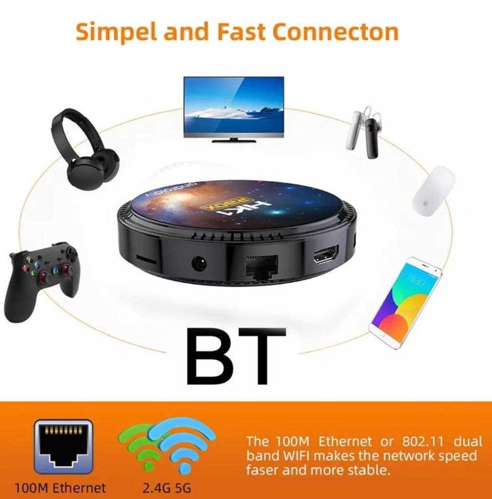 ‼️Смарт приставка HK1 android11.Youtube+Бепул Каналла+Кинолар.sm