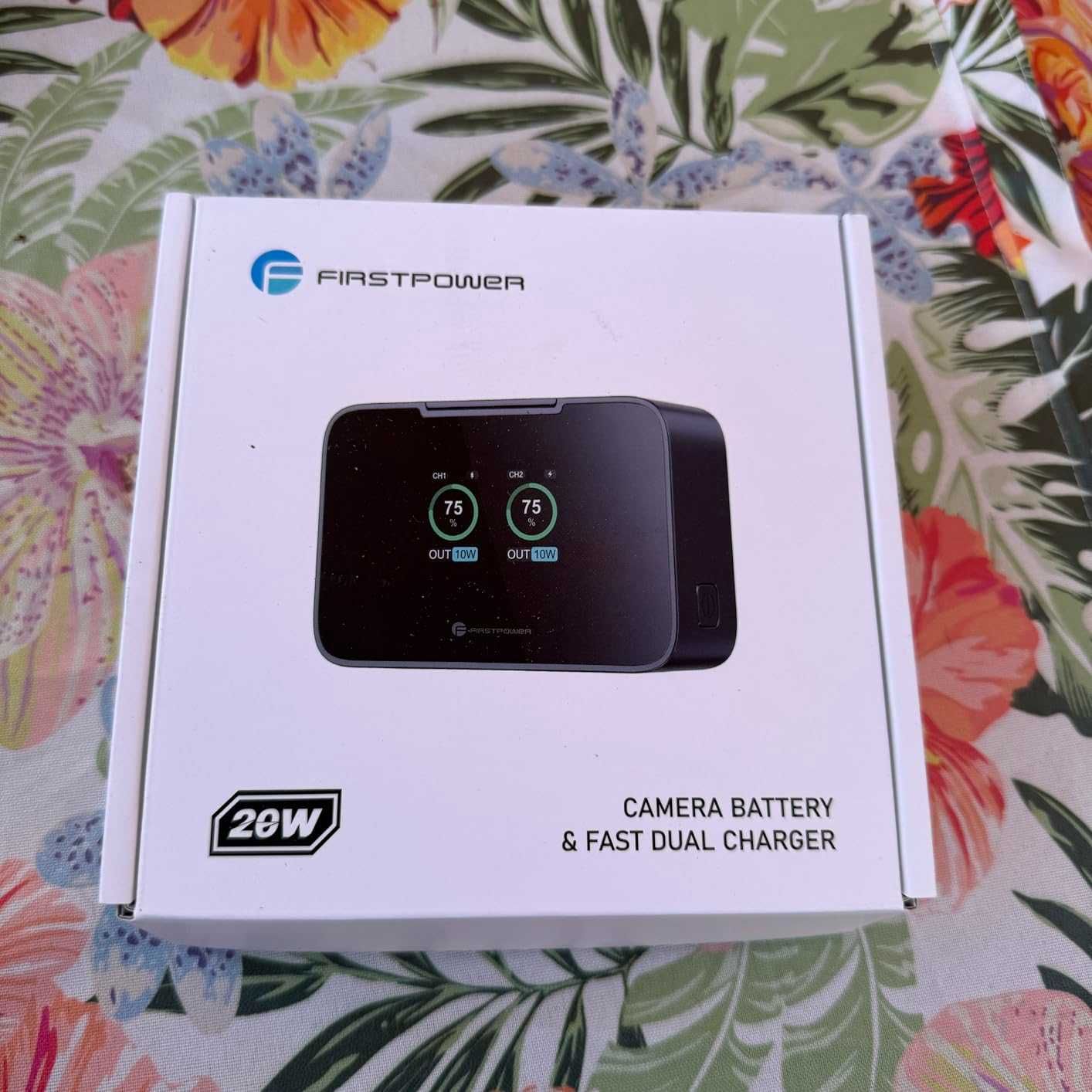 FirstPower 2 броя LP-E10 батерии 20W бързо двойно зарядно за Canon EOS
