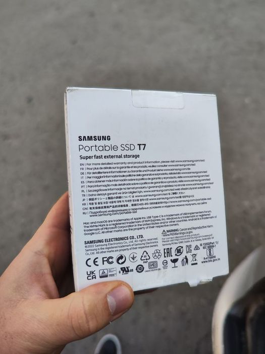 Ssd portabil Samsung t7 shield 2tb