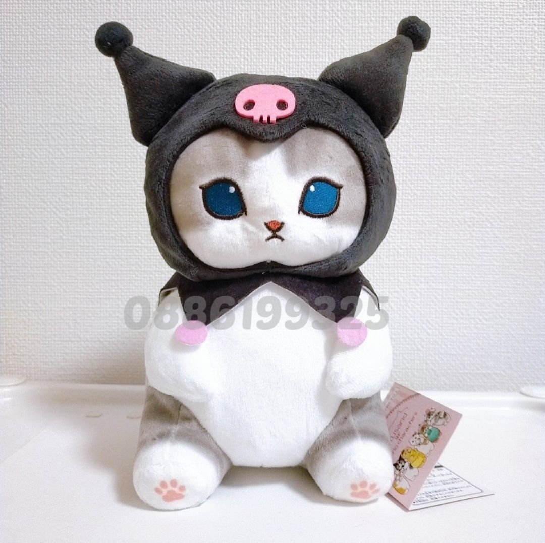 Плюшено Коте Hello Kitty Kuromi 70см Sanrio Melody, Кити плюшена играч