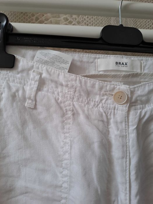 Pantaloni Brax,albi in,marimea M