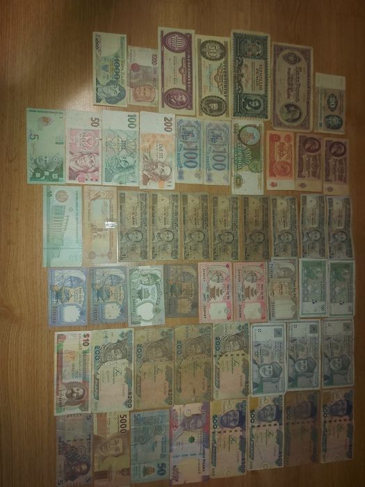 Bancnote,monezi vechi străine