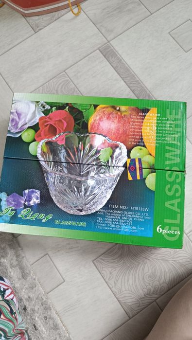 Новый набор креманок 6 шт