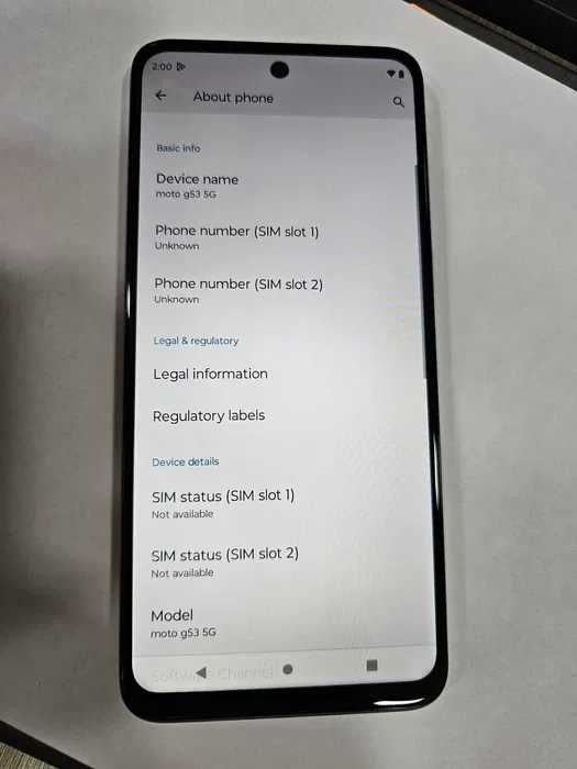 Motorola Moto G53 5G 128GB 4GB RAM Dual