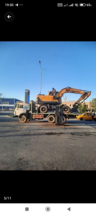 Камаз универсал пилита ташишга мосланган.