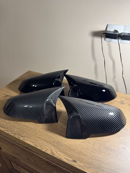 Черни Batman Тунинг Капаци за Огледала на BMW F01 F06 F07 F10 F12 F13