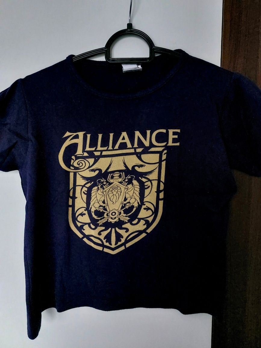 Tricou Gaming Girlie World of Warcraft WoW Alliance Alianță + CADOU