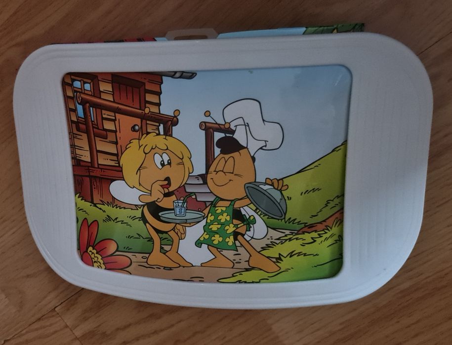 Lampa veghe somn albinuta Maia copii bebeluși 25x 15cm., baterii