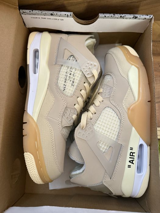 Jordan 4 Off White, marimea 45, 46