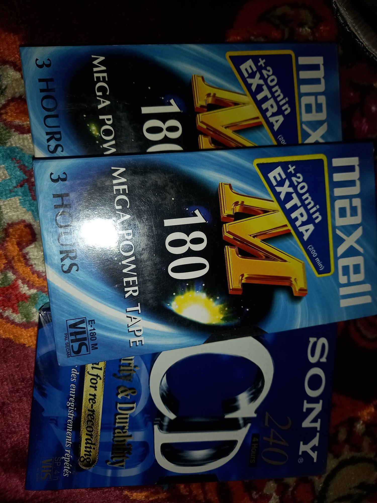 Casete video vhs