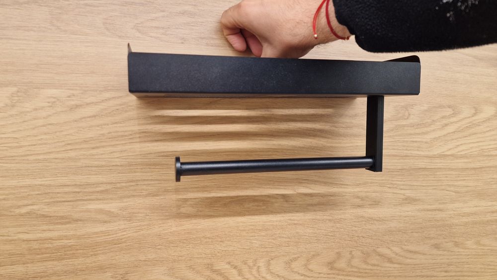 Метална поставка за кухнеска хартия и подправки