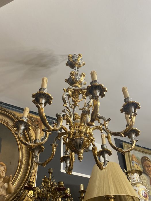 Candelabru/lustra/ bronz masiv