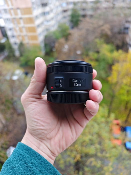 Obiectiv canon 50mm f1.8 stm