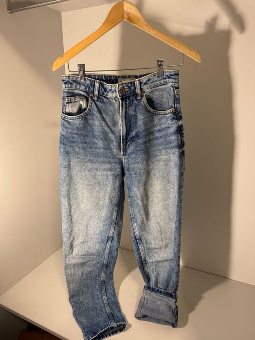 Дънки, slimfit, momfit