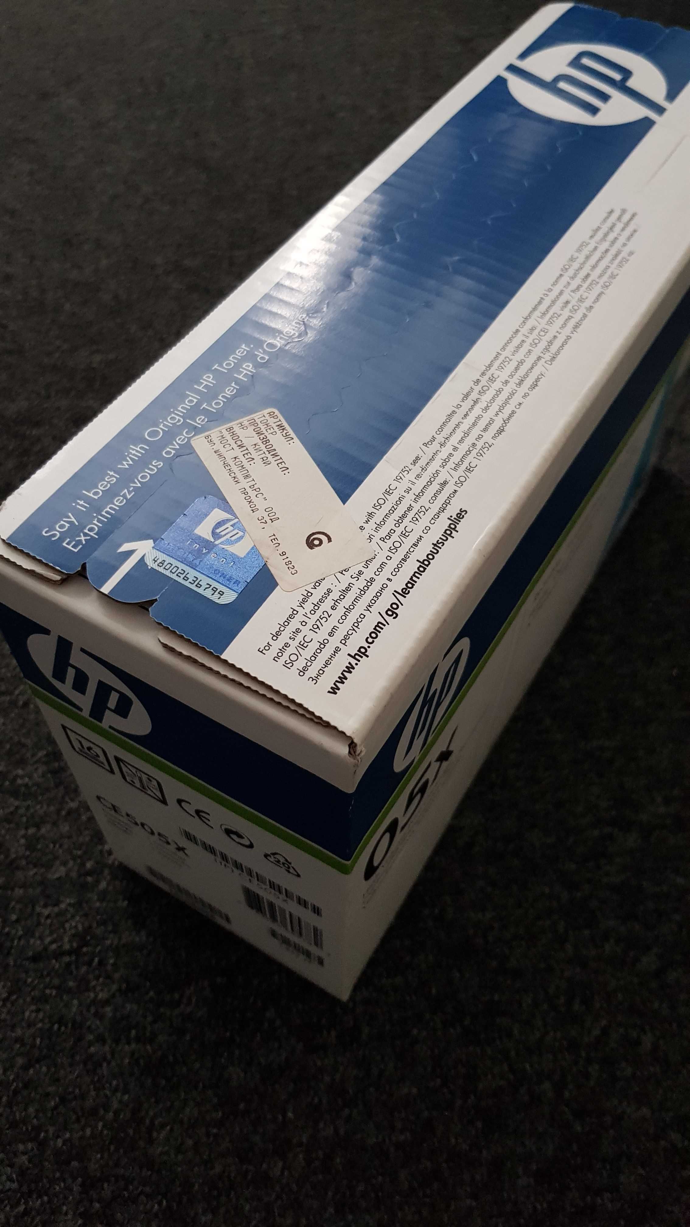 Тонер касета HP CE505X