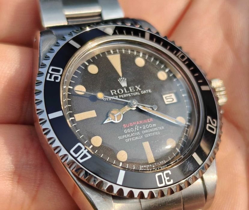 Rolex Submariner Single Red (Черен) 1680