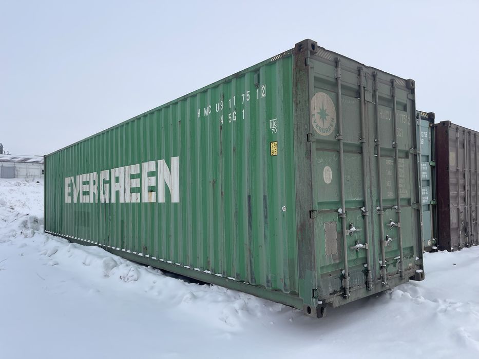 Контейнер 40 футовый МОРСКОЙ 2,9 высотой HQ Отличном Состояни КОСТАНАЕ