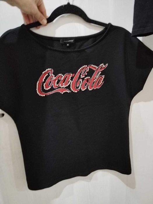 Тениска -Coca cola Dsquared 2 M,тениска с пухче Chanel -s