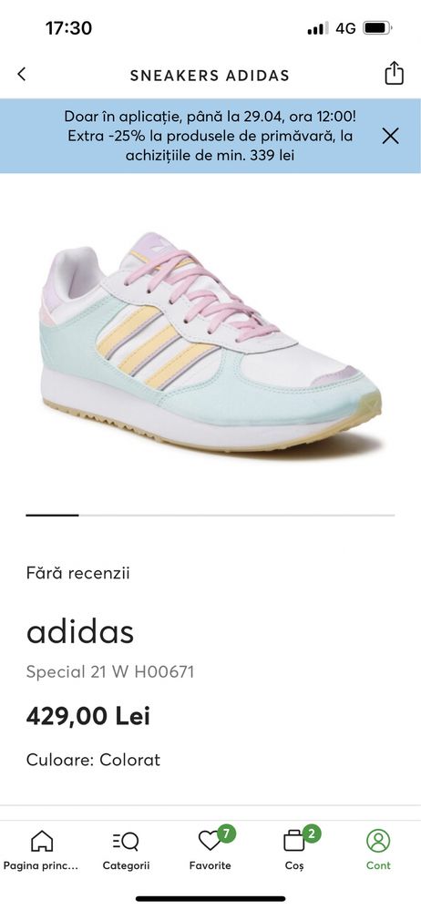 Sneakers Adidas marime 41