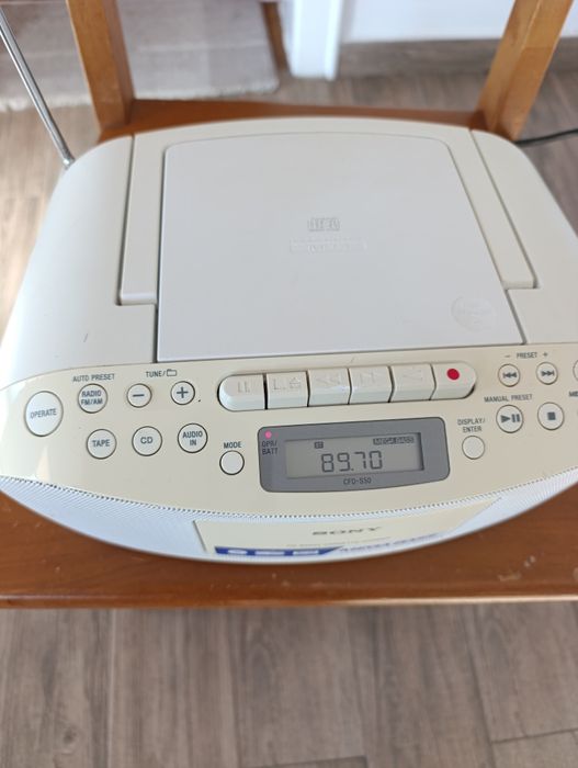 Radio casetofon Sony
