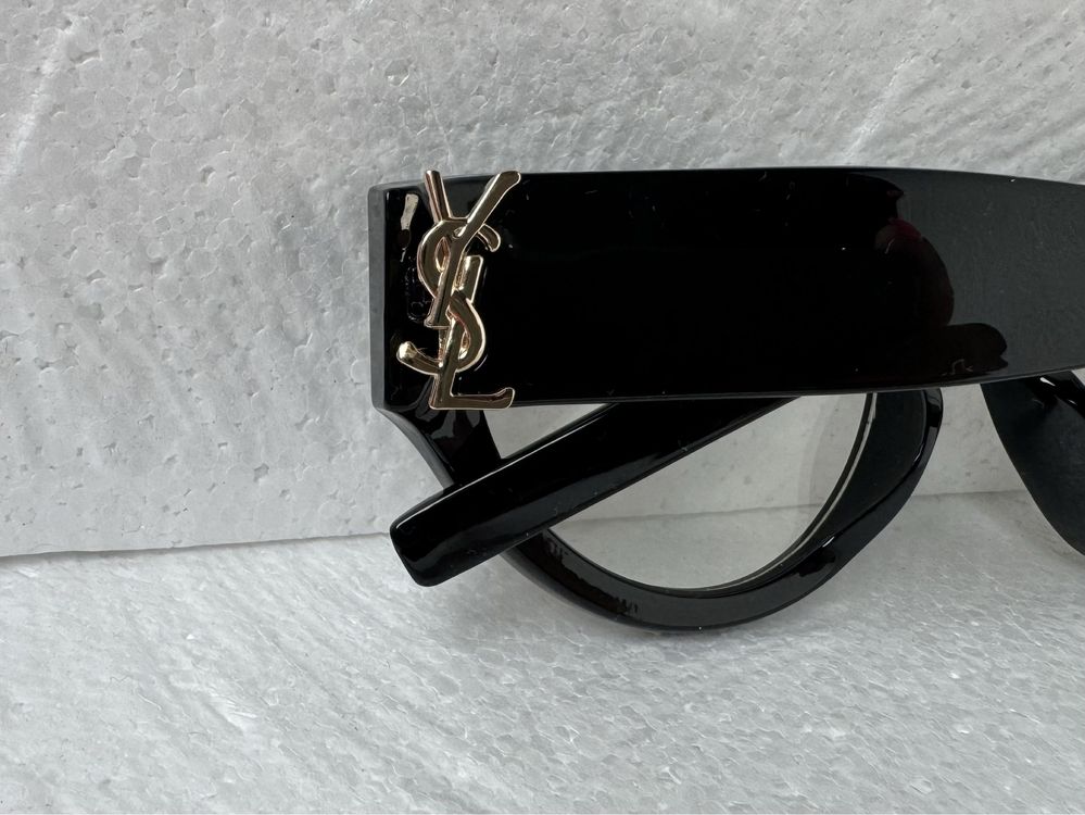 YSL Saint Laurent 2024 SL M94 дамски прозрачни слънчеви очила котка