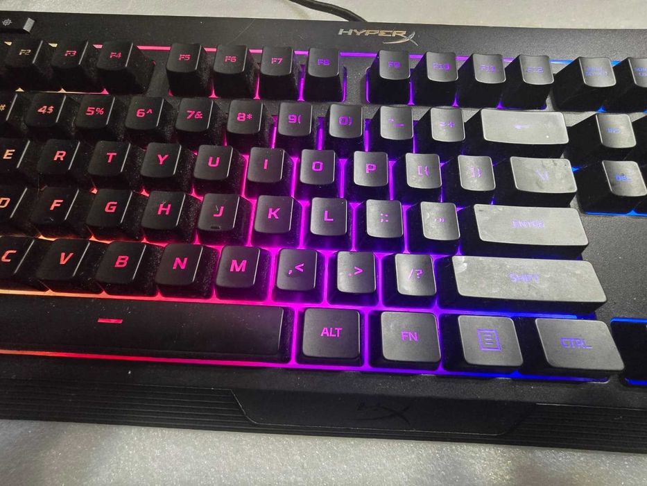 Tastatura gaming HyperX Alloy Core RGB, membrana, iluminare  US