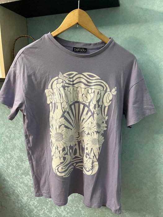 Футболка Defacto "Fantastic" (Лаванда/Сиреневый)