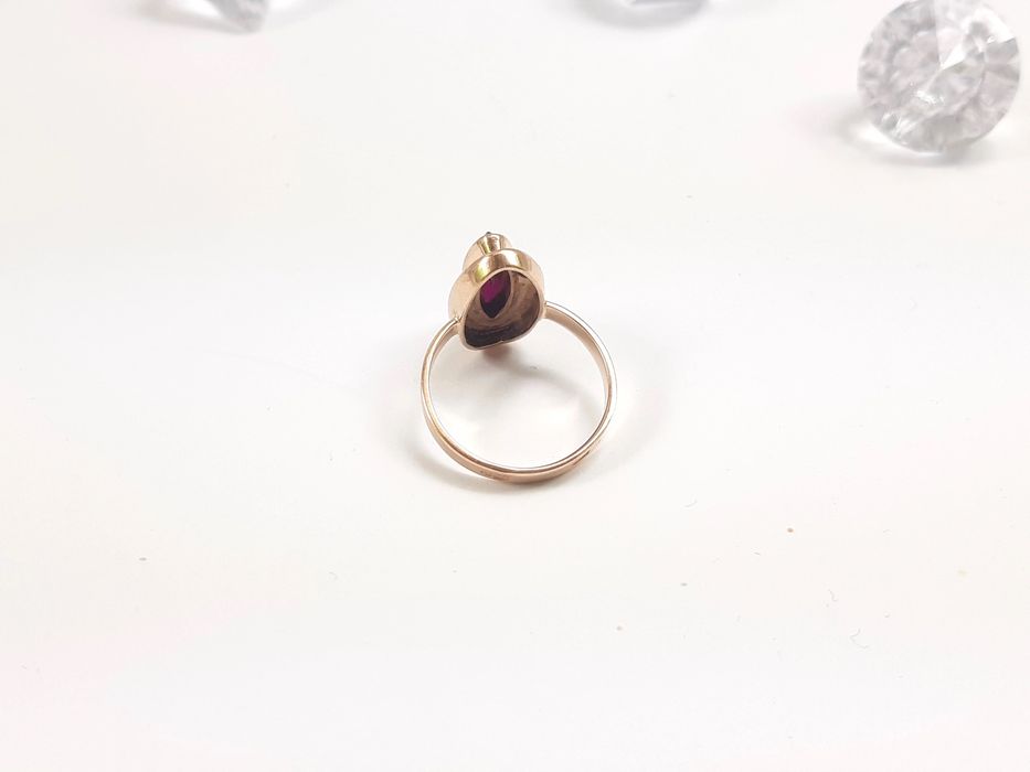 Златен пръстен 585 с рубин – 4.33 г