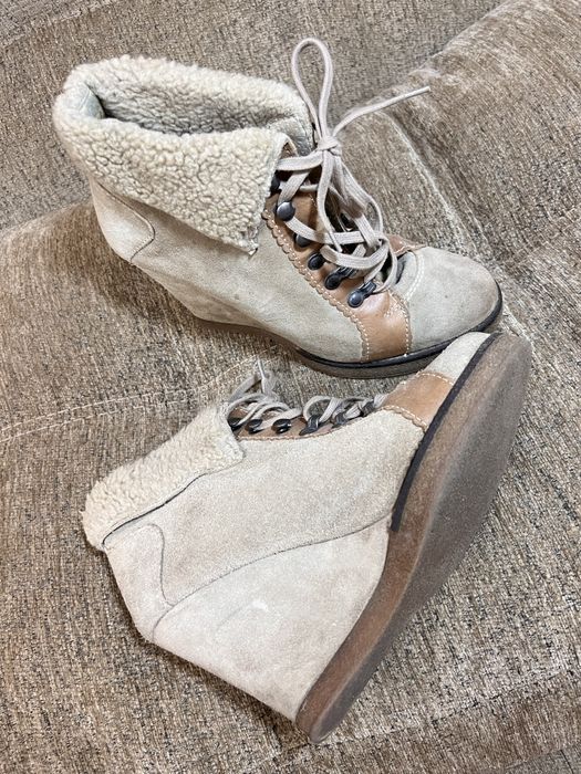 Женские ботинки Steven Meden замша