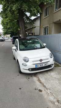 Fiat 500, anul 2017, plafon panoramic